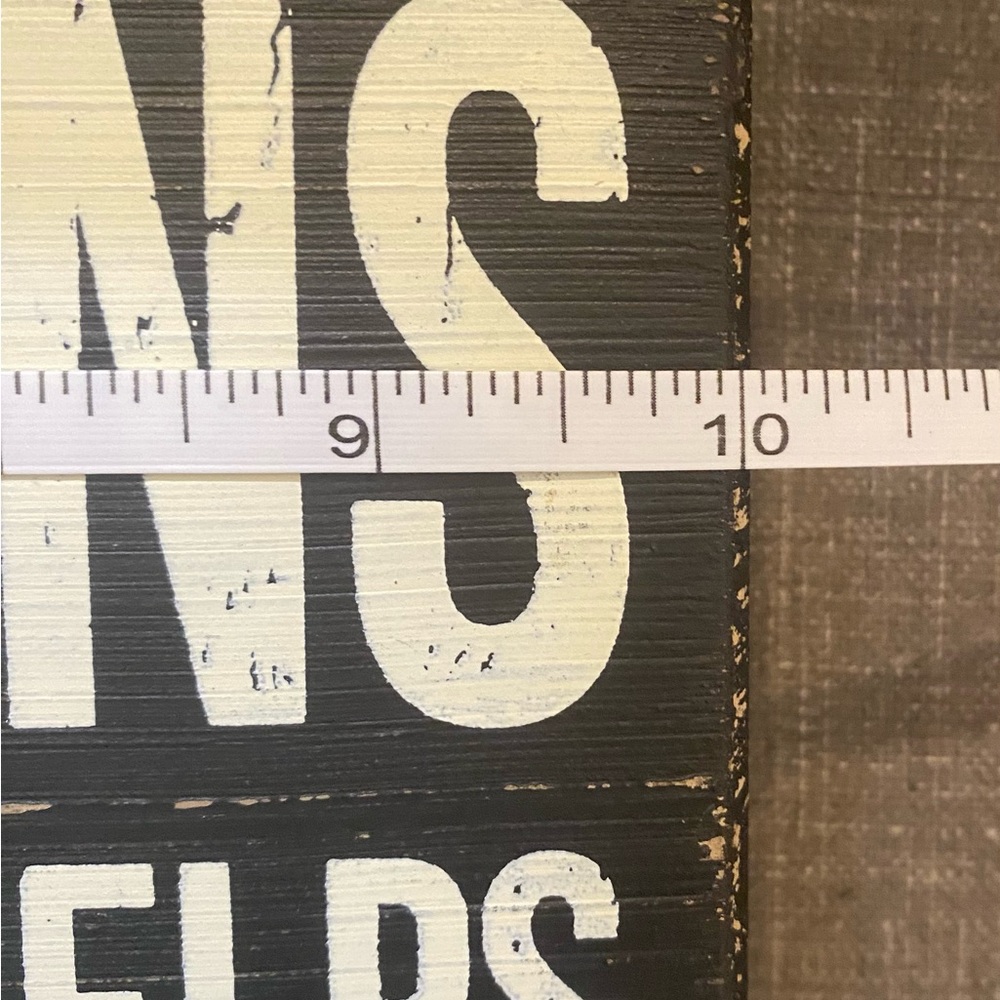 Life Happens But Coffee Really Helps Wooden Wall Sign 10x4 in - Picture 4 of 6